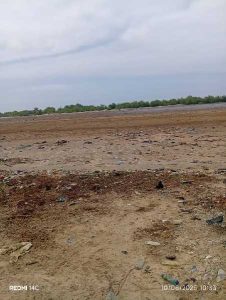 Seaside land for sale in New Ningo Ghana