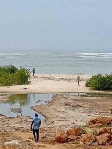 Coastal land for sale in New Ningo Site A Ghana