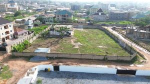 Walled and gated land for sale in Dansoman Accra