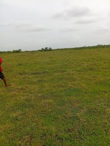 Land for sale in Shai Hills Dedenya aerial view