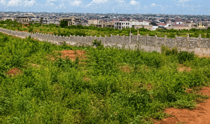 Gated land for sale in East Legon Hills Accra near Lakeside Estate